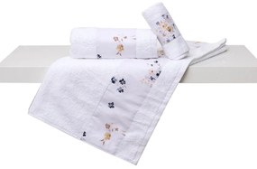 Σετ 2 Τεμ Πετσέτες 50x100, 70x140 Μελίσσα σε Απλή Συσκευασία