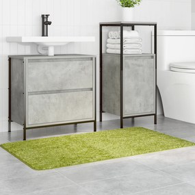 vidaXL Πατάκι Μπάνιου  Ορθογώνιο Πράσινο 70x120 εκ. Πολυπροπυλένιο Αντιολισθητικό