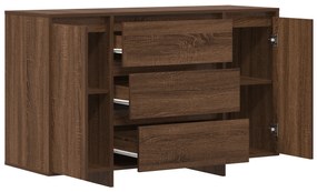 vidaXL Μπουφές Καφέ Δρυς 120x41x75 εκ Επεξεργασμένο Ξύλο