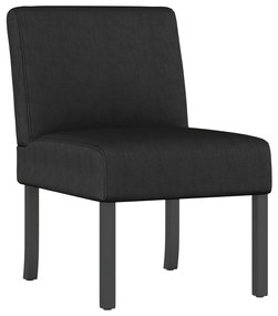 vidaXL Πολυθρόνα Μαύρη Υφασμάτινη