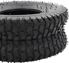 vidaXL Λάστιχα για Καρότσι 2 τεμ. 15x6.00-6 4PR από Καουτσούκ