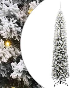 vidaXL Τεχνητό Χριστουγεννιάτικο Δέντρο με 300 LED Πράσινο 210 cm