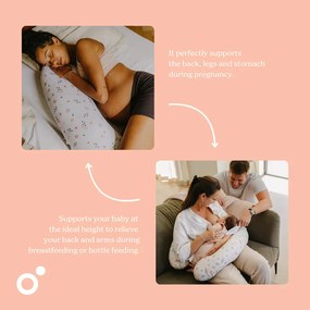 Doomoo Buddy Μαξιλάρι θηλασμού Peaches