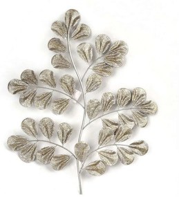 Διακοσμητικά Φύλλα Τοίχου 59Χ76cm Silver ICY148 Espiel Metal