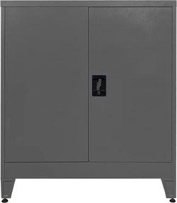 Μεταλλικό ντουλάπι Armon pakoworld ανθρακί 90x45x100εκ