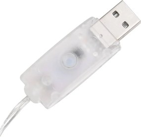 vidaXL Κώνος Διακοσμητικός Πυραμίδα LED Ακρυλικός Μπλε 120 εκ.