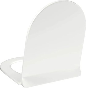 vidaXL Κάλυμμα Λεκάνης με Soft Close &amp; Quick Release Λευκό
