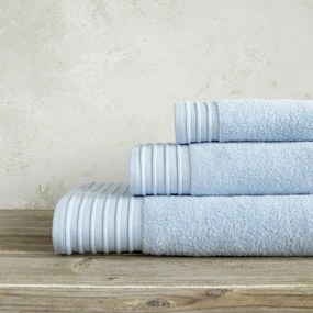 Πετσέτα Feel Fresh Soft Blue Nima Σώματος 90x145cm 100% Βαμβάκι