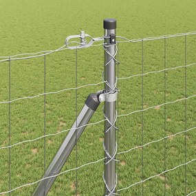 VidaXL Ευρωπαϊκός Φράκτης με Ακίδες 10 x 1,6 m Γαλβανισμένος Χάλυβας