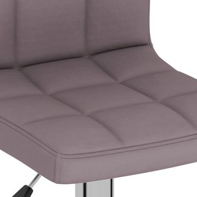 vidaXL Σκαμπό Μπαρ Χρώμα Taupe Υφασμάτινο
