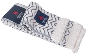 Πετσέτες Κουζίνας 2696 (Σετ 2τμχ) White-Grey Greenwich Polo Club 40x60cm 100% Cotton