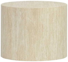 Βοηθητικά τραπεζάκια 2τεμ Zonar  pakoworld MDF σε όψη τραβερτίνας