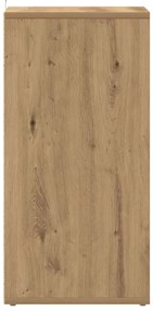 vidaXL Ντουλάπια παπουτσιών 2 τεμ Artisan Oak 32x35x70 cm