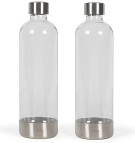 Σετ Mπουκάλια Livoo DOM464AC1 για παρασκευαστή σόδας, με χωρητικότητα 1L - 2 τεμάχια