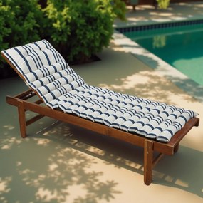 Μαξιλάρι Ξαπλώστρας (60x180) S-F Manduel Navy BSD074002