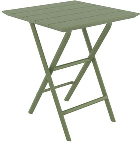 Τραπέζι Πτυσ/νο Helen 20.0895 60x60x74cm Olive Green