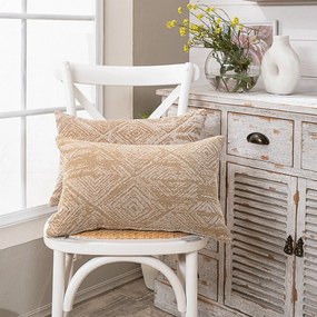 Μαξιλαροθήκη Διακοσμητική Izola 14 Honey Teoran 30X50 Cotton-Polyester