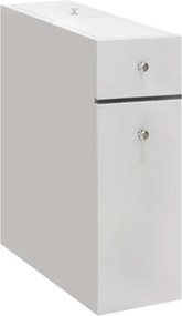 Ντουλάπι μπάνιου Calencia Megapap χρώμα λευκό 20x60x55εκ.