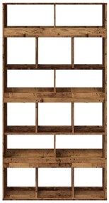vidaXL Βιβλιοθήκη Όψη Παλαιού Ξύλου 100x33x187,5εκ. Επεξεργασμένο Ξύλο