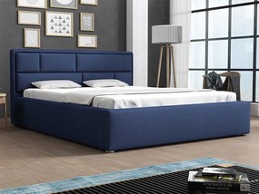 Κρεβάτι Pomona 105, Μονόκλινο, Μπλε, 120x200, Ταπισερί, Τάβλες για Κρεβάτι, 140x223x93cm, 106 kg | Epipla1.gr