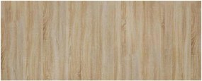 VidaXL Κεφαλάρι Κρεβατιού Sonoma Δρυς 200x1,5x80 εκ. Επεξεργ. Ξύλο