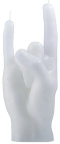 Κερί Χειρονομίας You Rock 310gr 20x8x7,5cm White Candle Hand Paraffin