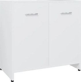 vidaXL Ντουλάπι Νιπτήρα Λευκό 60 x 33 x 61 εκ. από Επεξ. Ξύλο
