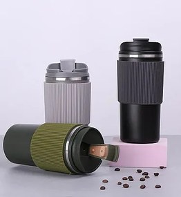 Φορητό παγούρι-θερμός - 500ml - 413388 - Light Brown