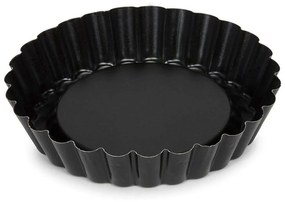 Φόρμα Τάρτας Αντικολλητική Classique 221.02810 Φ10cm Black Patisse Stainless Steel