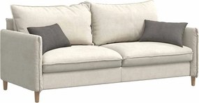 vidaXL Μαξιλάρι Καναπέ 2 pcs Ανοιχτό γκρι 50 x 30 cm