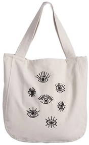 Τσάντα Θαλάσσης Eyes One Me 45X45 Ecru Nef-Nef