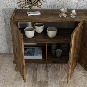 Κονσόλα Καρυδί DALE 180x45x80.8