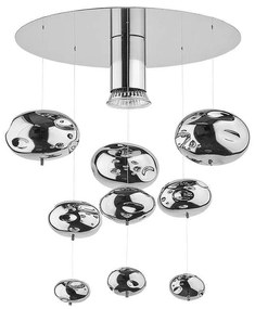 Φωτιστικό Οροφής - Πλαφονιέρα Salva A 5422 Chrome Nowodvorski Metal, Glass
