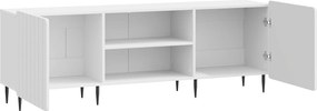vidaXL Ντουλάπι TV Γυαλιστερό Λευκό 150 x 31 x 52 εκ.