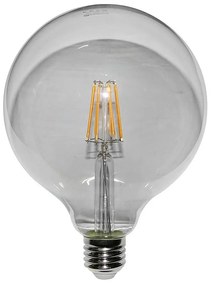 Adeleq Led Λάμπα Cog Globe Φ125 Διάφανο Ε27 12W 230V Θερμό 13-2711251200