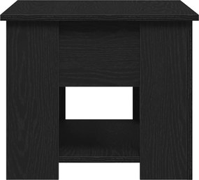 vidaXL Τραπεζάκι σαλονιού Μαύρη Οξυά 79 x 49 x 41 cm