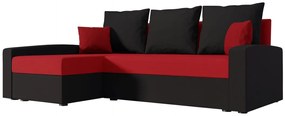 Γωνιακός καναπές Chievo-Kokkino - 232.00Χ139.00Χ83.00cm