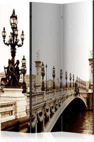 Διαχωριστικό με 3 τμήματα - Alexander III Bridge, Paris [Room Dividers]