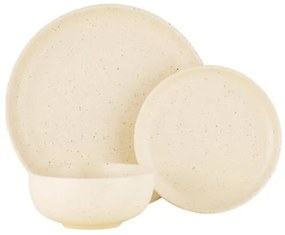 Σερβίτσιο Πιάτα Φαγητού Speckle (Σετ 12Τμχ) MS0066 Cream Maxwell&amp;Williams 12 τμχ Ceramic