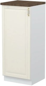 Επιδαπέδιο ντουλάπι ψηλό Toscana K14-60-1KF-Λευκό - 60.00Χ60.00Χ148.00cm
