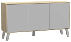 Μπουφές Billie 248-000005 149x40x77cm Sonoma-Grey Μελαμίνη