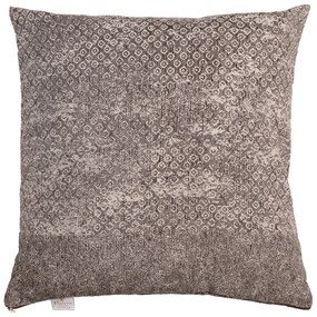 Μαξιλάρι Διακοσμητικό (Με Γέμιση) 2206 Choco Viopros 42Χ42 Chenille