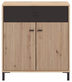 Κομότα - Μπουφές Avignon 80 2K1F2V Artisan oak  80x40x90εκ. 80x40x90 εκ.