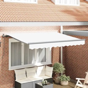 vidaXL Σκηνίτσα Αναδιπλούμενη Λευκό 350 x 200 cm ύφασμα