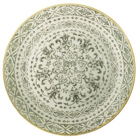 Πιατέλα Σερβιρίσματος Πορσελάνης Vintage Beige Oriana Ferelli Φ31εκ. PR222686404