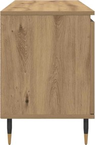 vidaXL Ντουλάπι TV 104 x 35 x 50 εκ. Artisan Oak Επεξεργασμένο Ξύλο