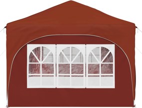vidaXL Αυτοσχέδιο Μόρφωση 574 x 289 x 245 cm Τερακότα Ύφασμα Όξφορντ