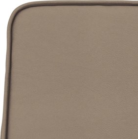 vidaXL Πολυθρόνα Καπουτσίνο 54x75x76 εκ. από Συνθετικό Δέρμα