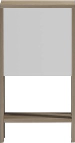 ΚΟΜΟΔΙΝΟ ARGUS HM18378.11 ΜΕΛΑΜΙΝΗ ΛΕΥΚΟ/SONAMA 30x30x55Υεκ.