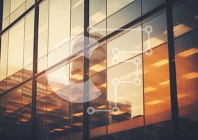 Intra Συλλεκτικό Ξύλινο Παζλ Plywood 4mm - Μοντέρνο κτίριο με γυάλινα παράθυρα και φώτα Σε Ξύλινο Κουτί - Διαστάσεις Puzzle: 10x10 cm – 25 κομμάτια